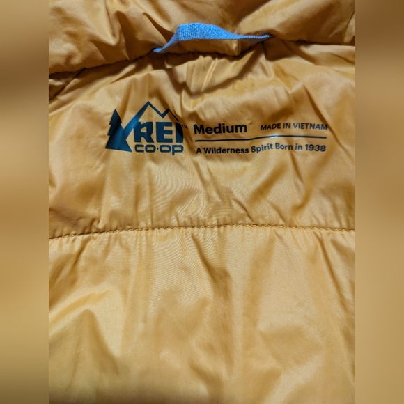 REI Coop Flash Insulated Vest Rustic Gold Women's Medium - Picture 6 of 9